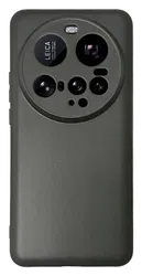 Xiaomi 15 Ultra Hoesje Dun TPU Back Cover Matte Zwart afbeelding