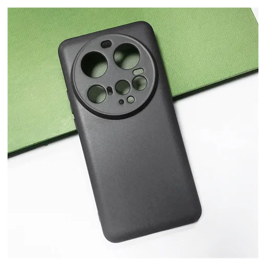 Xiaomi 15 Ultra Hoesje Dun TPU Back Cover Matte Zwart afbeelding 4
