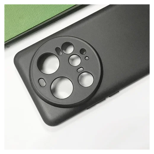 Xiaomi 15 Ultra Hoesje Dun TPU Back Cover Matte Zwart afbeelding 7