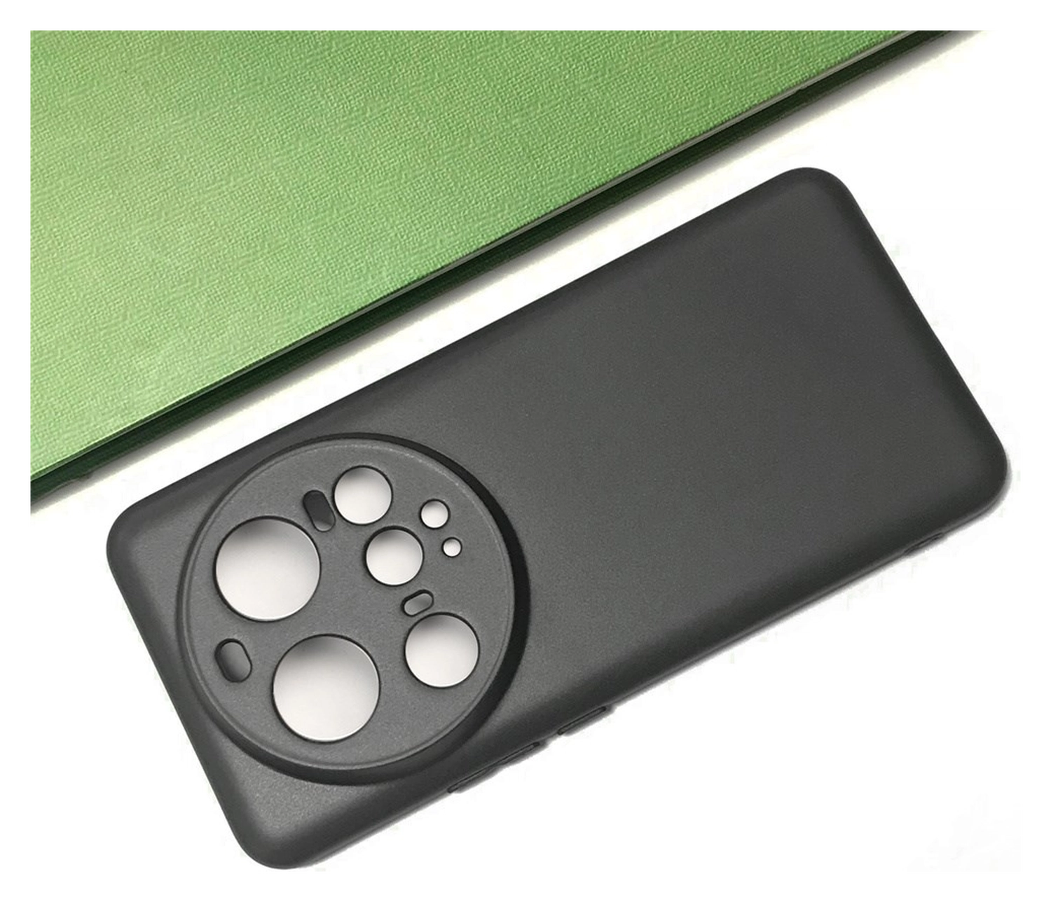 Xiaomi 15 Ultra Hoesje Dun TPU Back Cover Matte Zwart afbeelding 8
