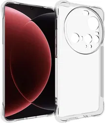 Xiaomi 15 Ultra Hoesje Schokbestendig en Dun TPU Back Cover Transparant afbeelding