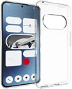 Nothing Phone (3a) Hoesje Dun TPU Back Cover Transparant