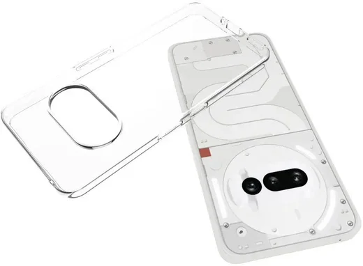 Nothing Phone (3a) Hoesje Dun TPU Back Cover Transparant afbeelding 2
