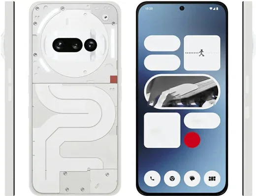 Nothing Phone (3a) Hoesje Dun TPU Back Cover Transparant afbeelding 4