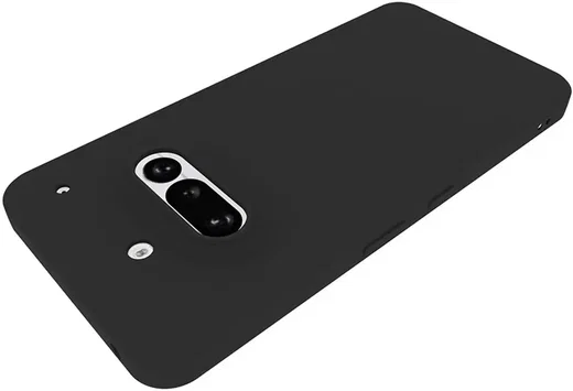 Nothing Phone (3a) Hoesje Dun TPU Back Cover Matte Zwart afbeelding 3