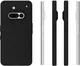 Nothing Phone (3a) Hoesje Dun TPU Back Cover Matte Zwart afbeelding 5