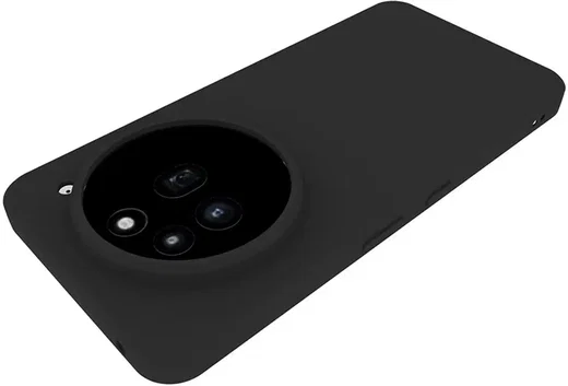 Nothing Phone (3a) Pro Hoesje Dun TPU Back Cover Matte Zwart afbeelding 3