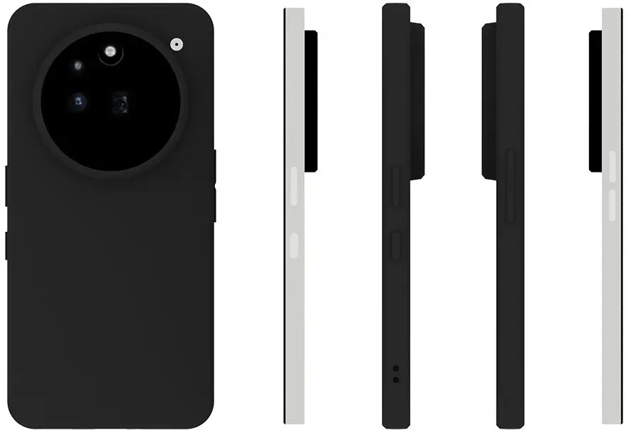 Nothing Phone (3a) Pro Hoesje Dun TPU Back Cover Matte Zwart afbeelding 5