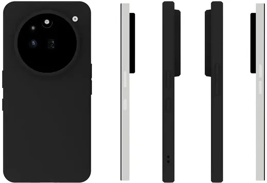Nothing Phone (3a) Pro Hoesje Dun TPU Back Cover Matte Zwart afbeelding 5