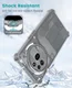Nothing Phone (3a) Pro Hoesje Schokbestendig en Dun TPU Back Cover Transparant afbeelding 2