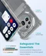 Nothing Phone (3a) Pro Hoesje Schokbestendig en Dun TPU Back Cover Transparant afbeelding 4