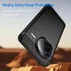 Xiaomi Poco F7 Pro Hoesje Geborsteld TPU Flexibele Back Cover Zwart afbeelding 4