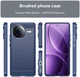 Xiaomi Poco F7 Pro Hoesje Geborsteld TPU Flexibele Back Cover Blauw afbeelding 8