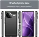 Xiaomi Poco F7 Ultra Hoesje Geborsteld TPU Flexibele Back Cover Zwart afbeelding 8