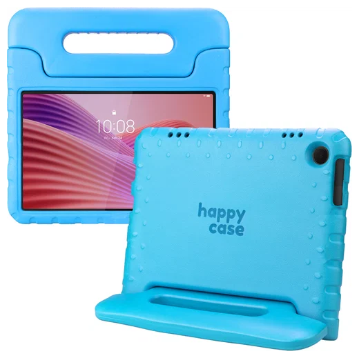HappyCase Lenovo Tab M10 Gen 4 (2025) Kinder Tablethoes met Handvat Blauw afbeelding 1