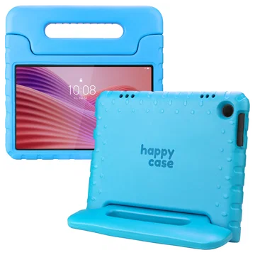 HappyCase Lenovo Tab M10 Gen 4 (2025) Kinder Tablethoes met Handvat Blauw