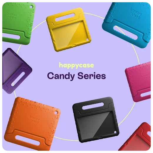 HappyCase Lenovo Tab M10 Gen 4 (2025) Kinder Tablethoes met Handvat Blauw afbeelding 10
