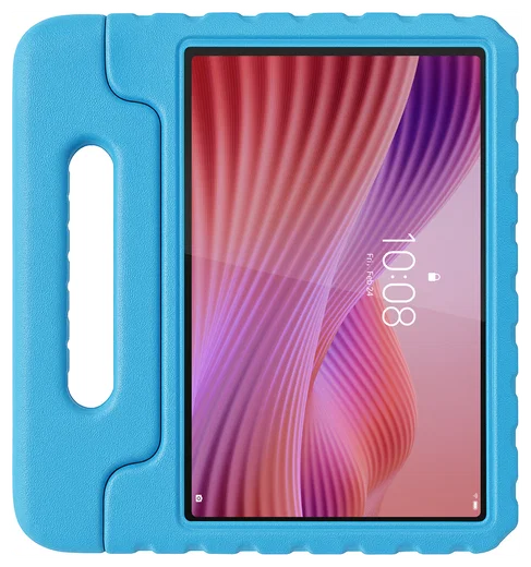 HappyCase Lenovo Tab M10 Gen 4 (2025) Kinder Tablethoes met Handvat Blauw afbeelding 2