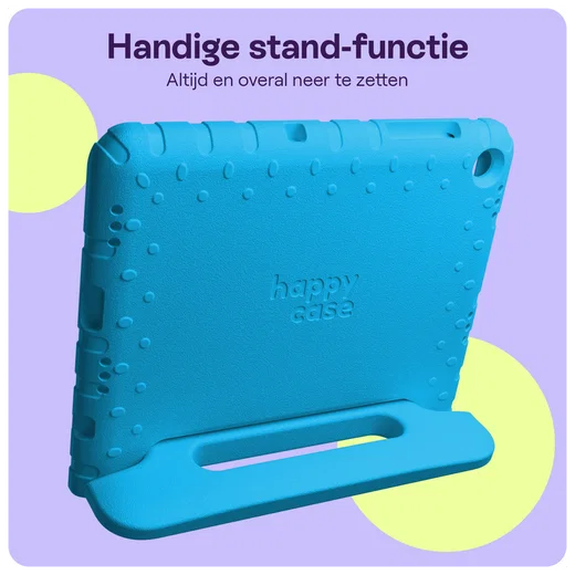 HappyCase Lenovo Tab M10 Gen 4 (2025) Kinder Tablethoes met Handvat Blauw afbeelding 5