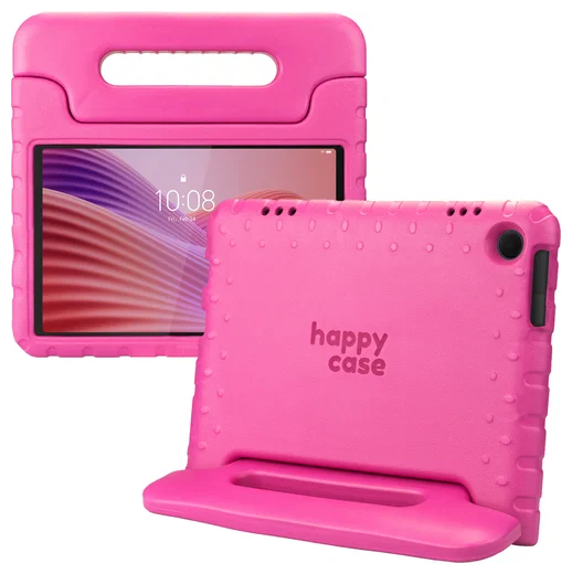 HappyCase Lenovo Tab M10 Gen 4 (2025) Kinder Tablethoes met Handvat Roze afbeelding 1
