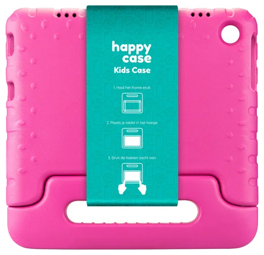 HappyCase Lenovo Tab M10 Gen 4 (2025) Kinder Tablethoes met Handvat Roze afbeelding 12