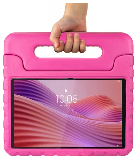 HappyCase Lenovo Tab M10 Gen 4 (2025) Kinder Tablethoes met Handvat Roze afbeelding 7