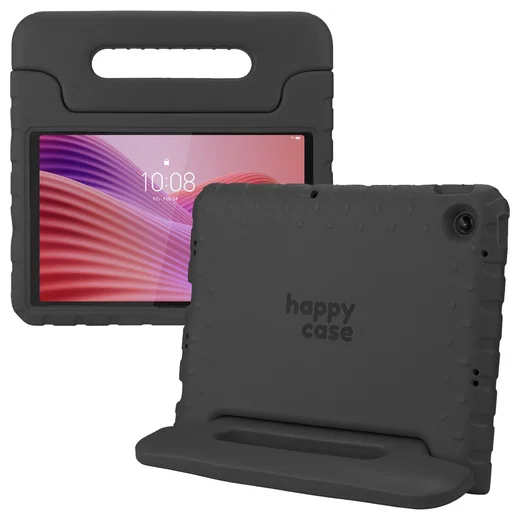 HappyCase Lenovo Tab M10 Gen 4 (2025) Kinder Tablethoes met Handvat Zwart afbeelding 1