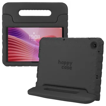 HappyCase Lenovo Tab M10 Gen 4 (2025) Kinder Tablethoes met Handvat Zwart