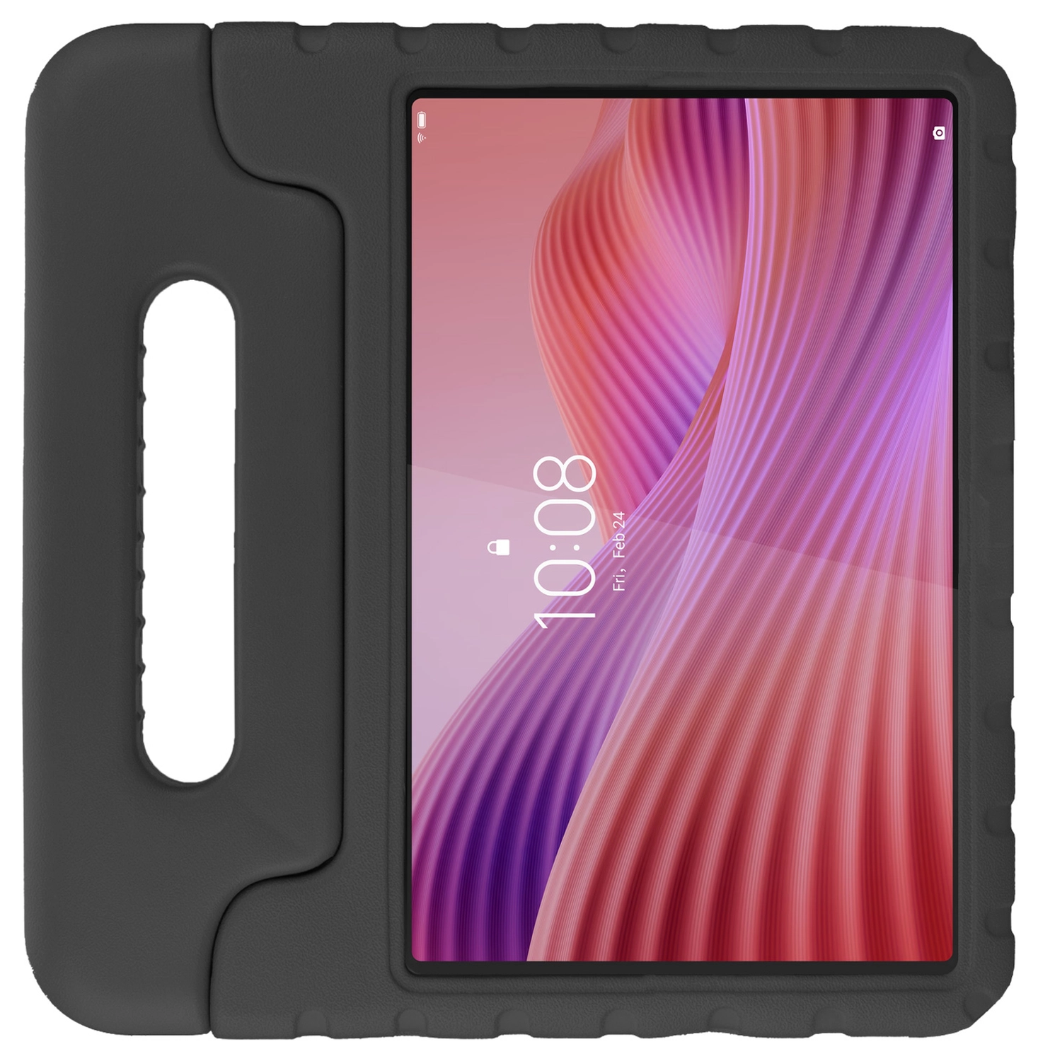 HappyCase Lenovo Tab M10 Gen 4 (2025) Kinder Tablethoes met Handvat Zwart afbeelding 10