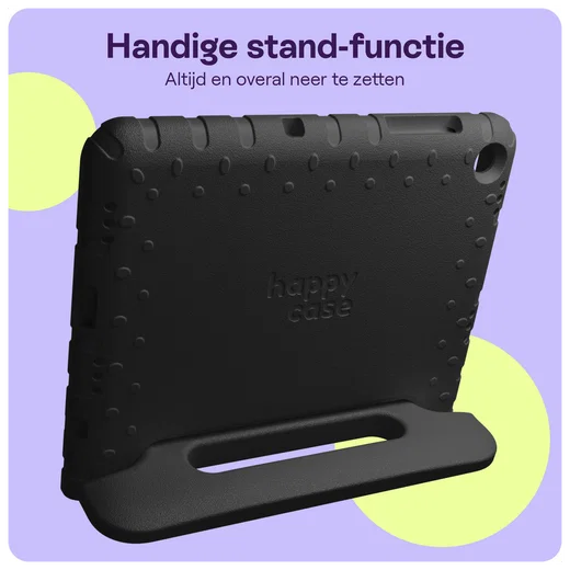 HappyCase Lenovo Tab M10 Gen 4 (2025) Kinder Tablethoes met Handvat Zwart afbeelding 3