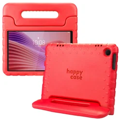 HappyCase Lenovo Tab M10 Gen 4 (2025) Kinder Tablethoes met Handvat Rood afbeelding