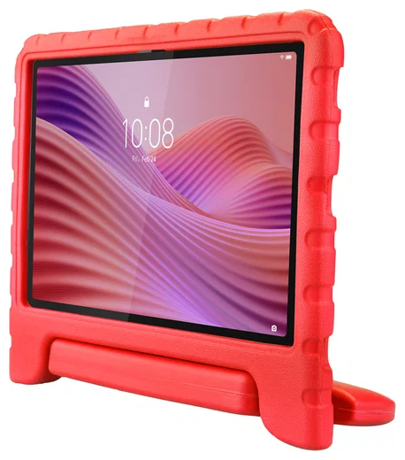 HappyCase Lenovo Tab M10 Gen 4 (2025) Kinder Tablethoes met Handvat Rood afbeelding 9