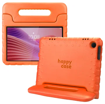 HappyCase Lenovo Tab M10 Gen 4 (2025) Kinder Tablethoes met Handvat Oranje