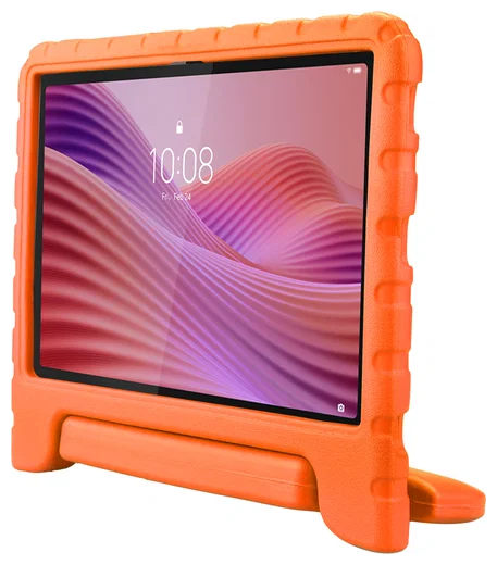 HappyCase Lenovo Tab M10 Gen 4 (2025) Kinder Tablethoes met Handvat Oranje afbeelding 7