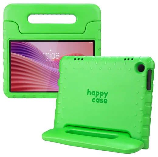 HappyCase Lenovo Tab M10 Gen 4 (2025) Kinder Tablethoes met Handvat Groen afbeelding 1