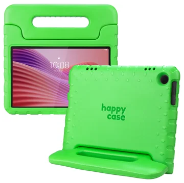 HappyCase Lenovo Tab M10 Gen 4 (2025) Kinder Tablethoes met Handvat Groen