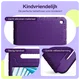 HappyCase Lenovo Tab M10 Gen 4 (2025) Kinder Tablethoes met Handvat Paars afbeelding 2