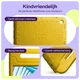 HappyCase Lenovo Tab M10 Gen 4 (2025) Kinder Tablethoes met Handvat Geel afbeelding 2