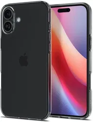 Spigen Crystal Flex Apple iPhone 16 Hoesje Back Cover Space Crystal afbeelding