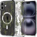 Spigen Ultra Hybrid MagFit Apple iPhone 16 Plus Hoesje MagSafe Digital Camo