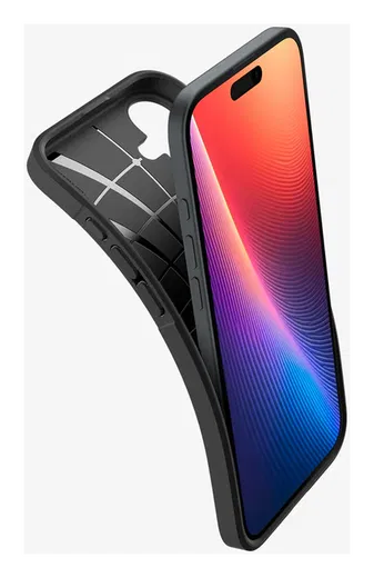 Spigen Core Armor Apple iPhone 16 Plus Hoesje Back Cover Zwart afbeelding 8