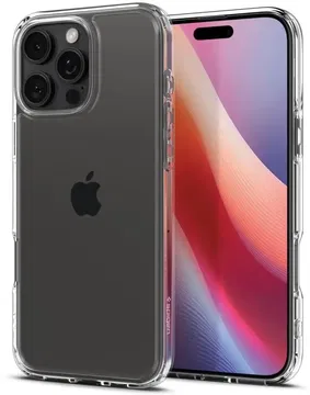 Spigen Crystal Hybrid Apple iPhone 16 Pro Hoesje Back Cover Transparant