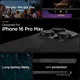 Spigen Ultra Hybrid Apple iPhone 16 Pro Max Hoesje Back Cover Frost Zwart afbeelding 3