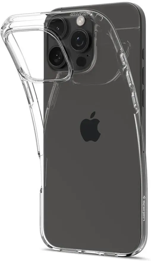 Spigen Crystal Flex Apple iPhone 16 Pro Max Hoesje Back Cover Transparant afbeelding 2