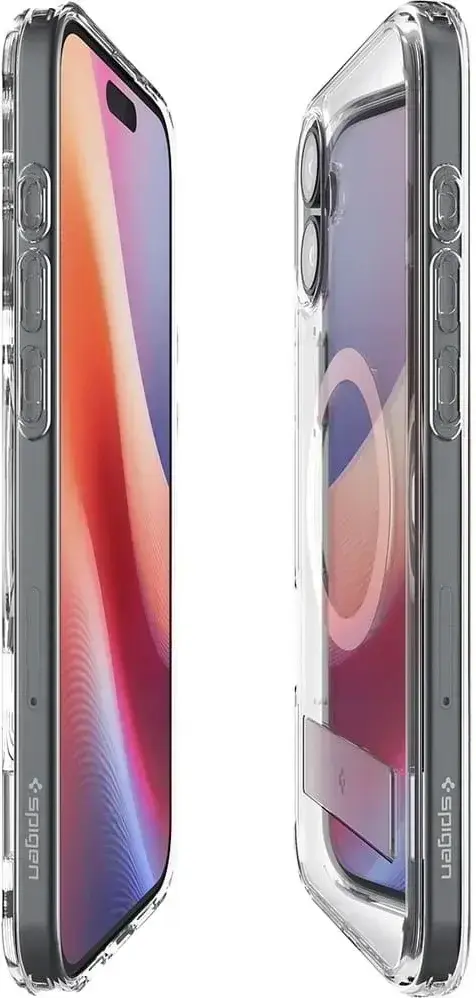 Spigen Slim Armor Essential S iPhone 16 Plus Hoesje MagSafe Transparant afbeelding 5