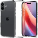 Spigen Crystal Hybrid Apple iPhone 16 Plus Hoesje Back Cover Transparant