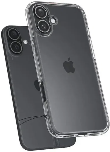 Spigen Crystal Hybrid Apple iPhone 16 Plus Hoesje Back Cover Transparant afbeelding 2