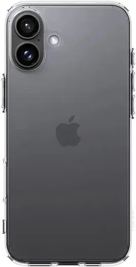 Spigen Crystal Hybrid Apple iPhone 16 Plus Hoesje Back Cover Transparant afbeelding 3