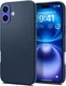 Spigen Liquid Air Apple iPhone 16 Plus Hoesje Back Cover Blauw afbeelding 1