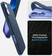 Spigen Liquid Air Apple iPhone 16 Plus Hoesje Back Cover Blauw afbeelding 6